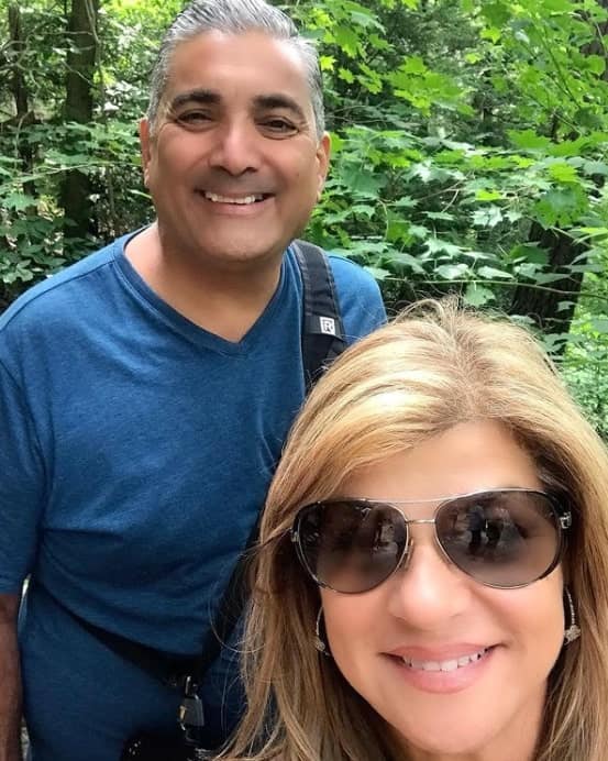 Image of Kim Russo with her husband, Anthony