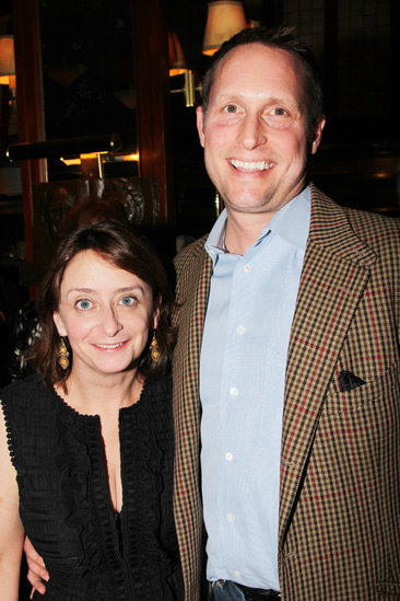Image of Rachel Dratch with her husband, John Wahl